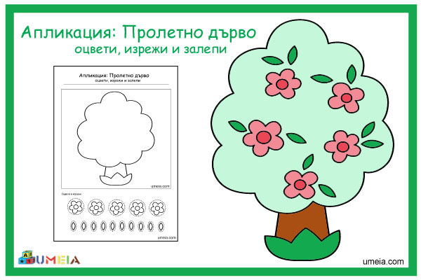 Апликация: Пролетно дърво