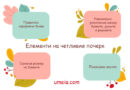 Елементи на четливия почерк